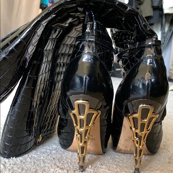 Giuseppe Zanotti vero cuoio leather boots - Picture 6 of 8